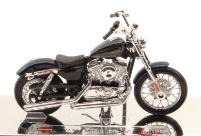 Immagine di HARLEY DAVIDSON XL 1200V SEVENTY TWO 2012 BLUE 1:18