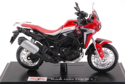 Immagine di HONDA AFRICA TWIN RED/BLACK 1:18