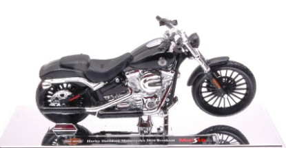 Immagine di HARLEY DAVIDSON 2016 BREAKOUT BLACK 1:18