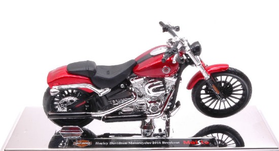 Immagine di HARLEY DAVIDSON 2016 BREAKOUT METALLIC RED 1:18