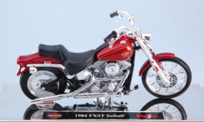 Immagine di HARLEY DAVIDSON FXST SOFTAIL 1984 1:18