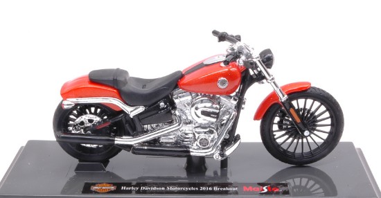 Immagine di HARLEY DAVIDSON MOTORCYCLES 2016 BREAKOUT ORANGE 1:18