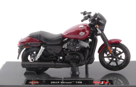 Immagine di HARLEY DAVIDSON 2015 STREET 750 RED 1:18