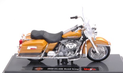 Immagine di HARLEY DAVIDSON 1999 FLHR ROAD KING GOLD 1:18