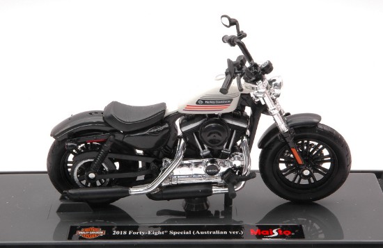 Immagine di HARLEY DAVIDSON 2018 FORTY-EIGHT SPECIAL AUSTRALIAN VERSION 1:18