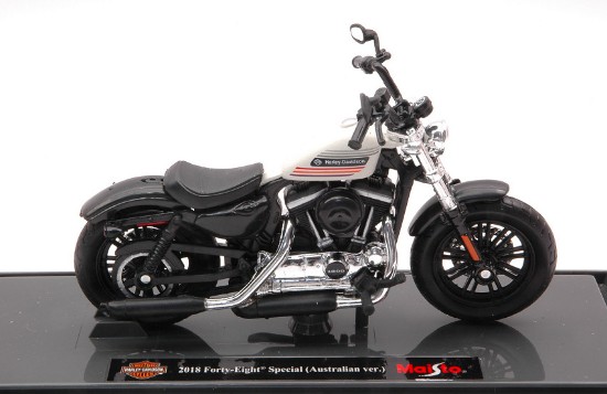 Immagine di HARLEY DAVIDSON 2018 FORTY-EIGHT SPECIAL AUSTRALIAN VERSION 1:18
