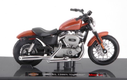 Immagine di HARLEY DAVIDSON XL 1200N NIGHTSTER 2007 BRONZE 1:18