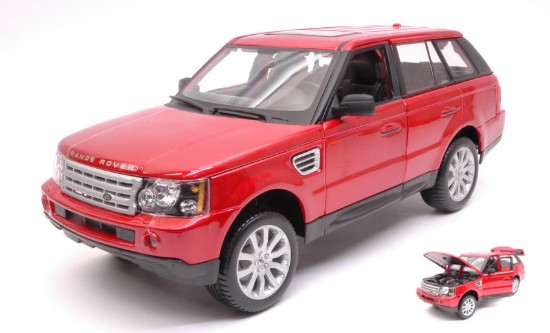 Immagine di RANGE ROVER SPORT 2006 METALLIC RED 1:18
