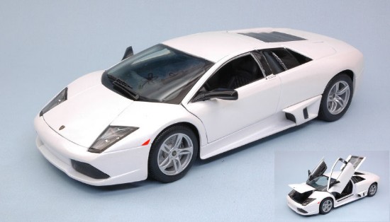 Immagine di LAMBORGHINI MURCIELAGO LP640 2007 WHITE 1:18