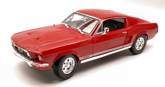 Immagine di FORD MUSTANG GTA FASTBACK 1867 METALLIC RED 1:18