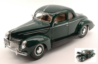 Immagine di FORD DELUXE COUPE  1939 GREEN 1:18