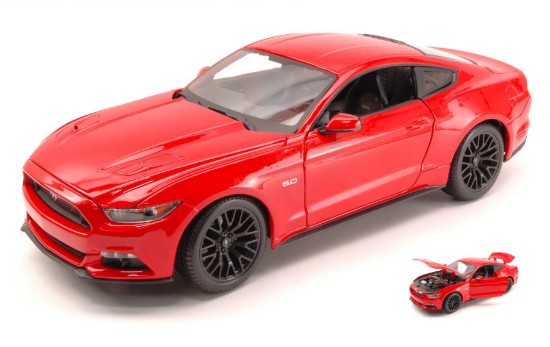 Immagine di FORD MUSTANG  GT 2015 RED 1:18