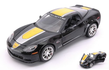Immagine di CHEVROLET CORVETTE Z06 GT1 1009 BLACK/YELLOW 1:24