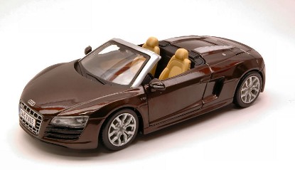 Immagine di AUDI R8 SPYDER 2009 BROWN 1:24