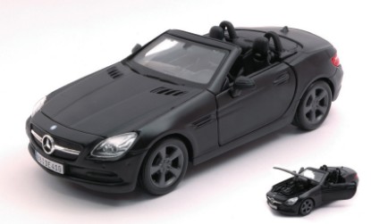 Immagine di MERCEDES SLK-CLASS 2011 MATT BLACK 1:24