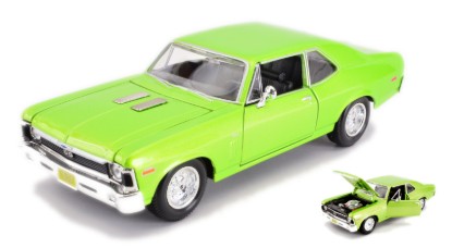 Immagine di CHEVROLET NOVA SS COUPE' 1970 GREEN 1:24