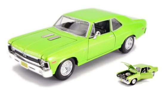 Immagine di CHEVROLET NOVA SS COUPE' 1970 GREEN 1:24
