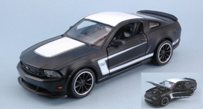 Immagine di FORD MUSTANG BOSS 302 (DULL BLACK COLLECTION) 1:24