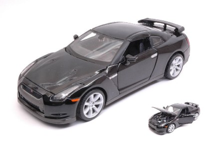 Immagine di NISSAN GT-R 2009 BLACK 1:24
