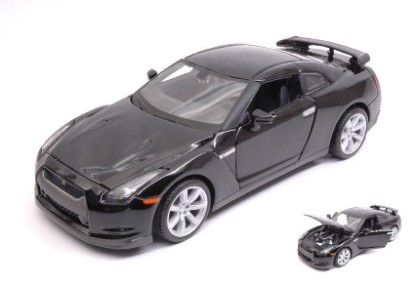 Immagine di NISSAN GT-R 2009 BLACK 1:24