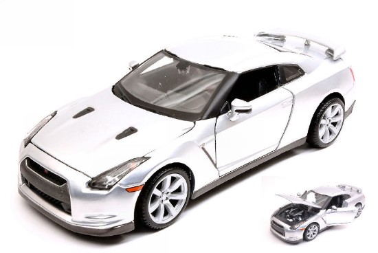 Immagine di NISSAN GT-R 2009 SILVER 1:24