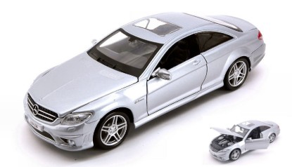 Immagine di MERCEDES CL63 AMG SILVER 1:24