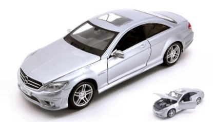 Immagine di MERCEDES CL63 AMG SILVER 1:24