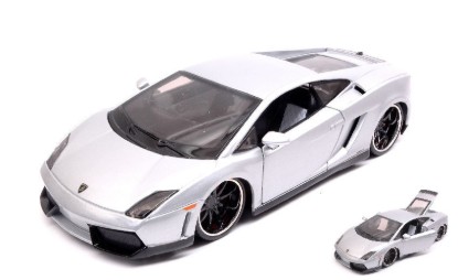 Immagine di LAMBORGHINI GALLARDO LP-560-4 SILVER EXOTICS 1:24