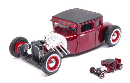 Immagine di FORD MODEL A 1929 RED METALLIC 1:24