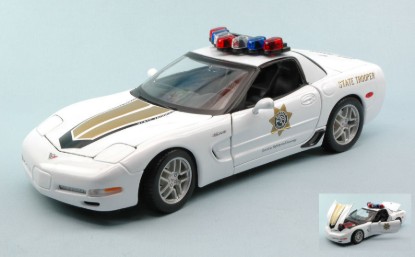 Immagine di CHEVROLET CORVETTE Z06 STATE TROOPER 1:18