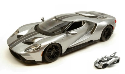 Immagine di FORD GT 2017 SILVER 1:18