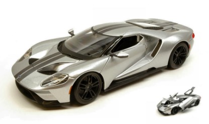Immagine di FORD GT 2017 SILVER 1:18