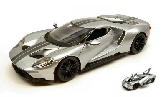 Immagine di FORD GT 2017 SILVER 1:18