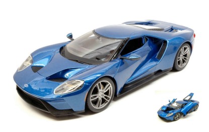 Immagine di FORD GT 2017 METALLIC BLUE 1:18