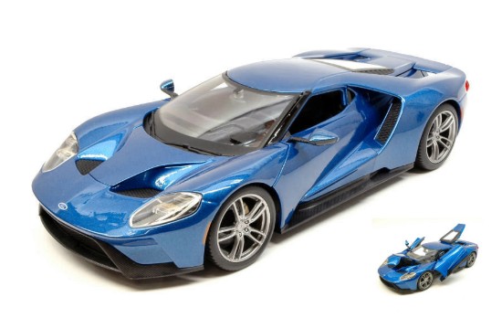 Immagine di FORD GT 2017 METALLIC BLUE 1:18