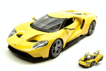 Immagine di FORD GT 2017 YELLOW 1:18