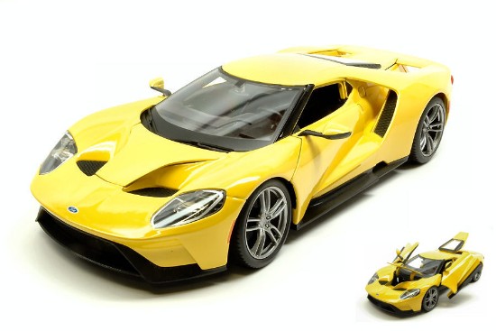 Immagine di FORD GT 2017 YELLOW 1:18