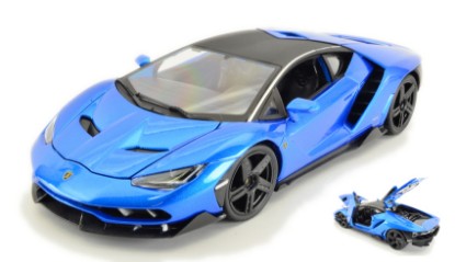 Immagine di LAMBORGHINI CENTENARIO LP 770-4 2016 METALLIC BLUE 1:18