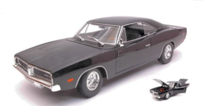 Immagine di DODGE CHARGER R/T 1969 BLACK 1:18