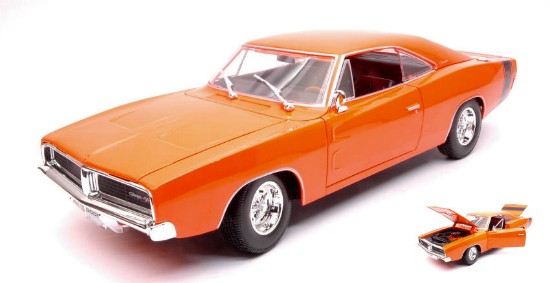 Immagine di DODGE CHARGER R/T 1969 ORANGE 1:18
