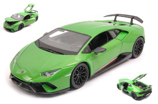 Immagine di LAMBORGHINI HURACAN PERFORMANTE LIGHT GREEN 1:18