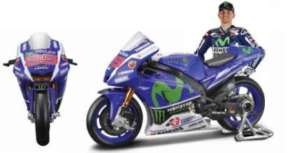 Immagine di YAMAHA J.LORENZO 2016 MOTOGP N.99 1:10