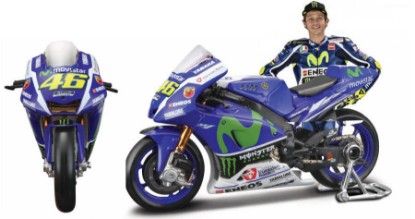 Immagine di YAMAHA V.ROSSI 2016 MOTOGP N.46 1:10