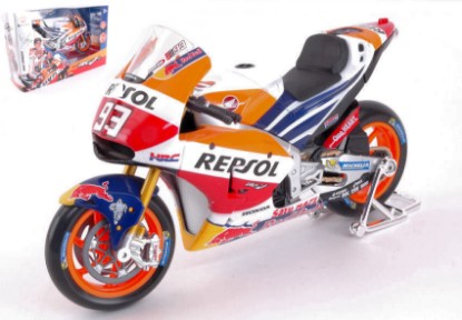 Immagine di HONDA REPSOL RC213V M.MARQUEZ 2017 N.93 WORLD CHAMPION MOTOGP 1:10