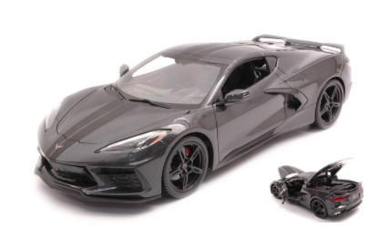 Immagine di CHEVROLET CORVETTE STINGRAY 2020 GREY 1:18