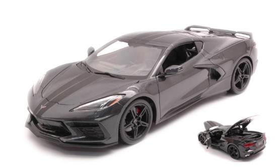 Immagine di CHEVROLET CORVETTE STINGRAY 2020 GREY 1:18