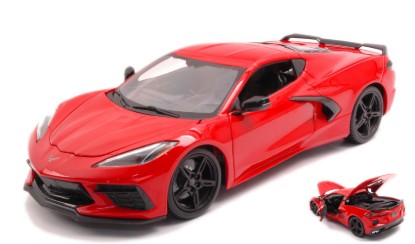 Immagine di CHEVROLET CORVETTE STINGRAY 2020 RED 1:18
