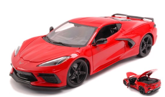 Immagine di CHEVROLET CORVETTE STINGRAY 2020 RED 1:18
