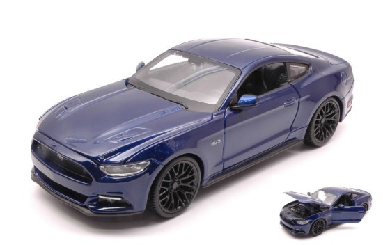 Immagine di FORD MUSTANG GT 2015 BLUE 1:24