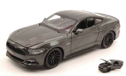 Immagine di FORD MUSTANG GT 2015 GUN METAL 1:24